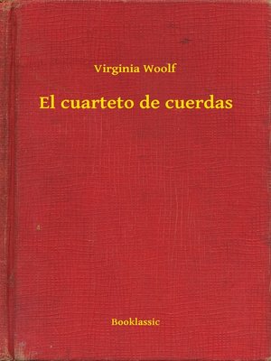 cover image of El cuarteto de cuerdas